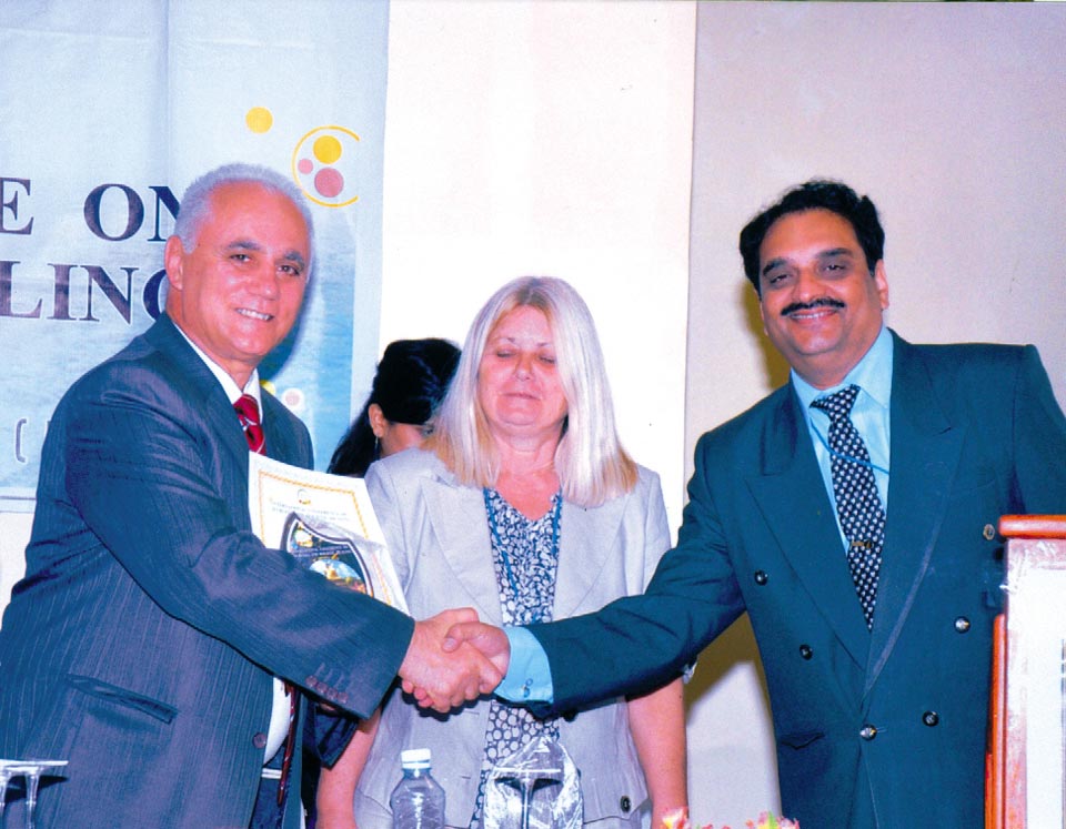 Dr. Nachiket Wachasundar in Sri Lanka Conference with Dr. Branco Cicik Serbia