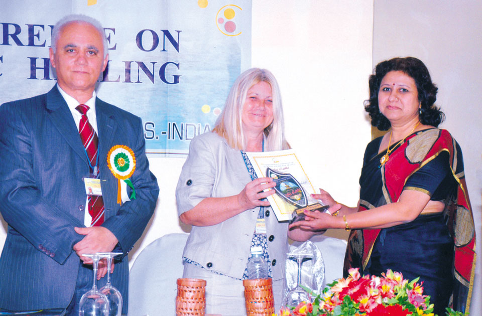 In Sri Lanka Conference with Mrs. Vesna Cicik Serbia